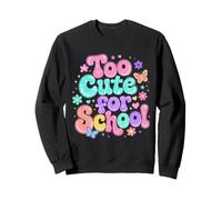 Demasiado Lindo para la Escuela, Retro, Genial, Profesor y Estudiante. Sudadera