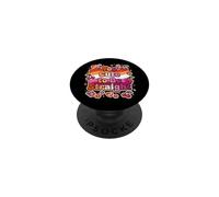 Demasiado Lindo para Ser Heterosexual Divertido Lesbi PopSockets PopGrip Adhesivo