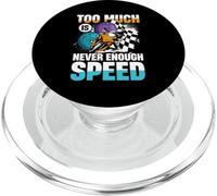 Demasiado Nunca es Suficiente Speed Rider PopSockets PopGrip para MagSafe