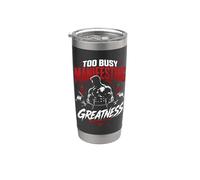 Demasiado ocupado manifestando excelencia Gym Vaso térmico de acero inoxidable de doble pared