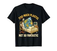 Demasiado plástico no es fantástico Reciclar plástico Día de Camiseta