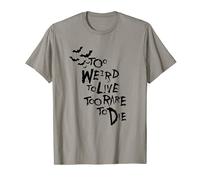 Demasiado raro vivir raro para morir camisa Hunter Thompson Camiseta