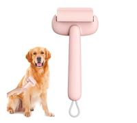 Dematting Comb Dogs, Portable Shedding Brush, 9,45 in Detangling Grooming Tool, Stainless Steel Teeth, Cómodo mango para perros y gatos con mate, uso diario