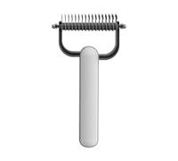 Dematting Comb For Dogs, Shedding Brush, PP Material, Grooming Tool For Mat Detangling, Dematting Remover For Matted Hair, Suitable For Dogs & Cats, 6.89x3.86x0.98 In, 1-Pack