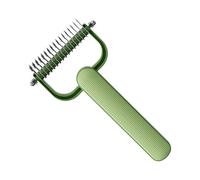 Dematting Comb For Dogs, Shedding Brush, PP Material, Grooming Tool For Mat Detangling, Dematting Remover For Matted Hair, Suitable For Dogs & Cats, 6.89x3.86x0.98 In, 1-Pack