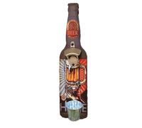 demaxiyad Abrebotellas de pared, abridor de botellas de pared con plato | Abrebotellas de lata colgante | Abrebotellas con colector de tapas, abridor de botellas de pared Vintage, adecuado para