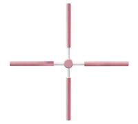 demaxiyad - Bastón de yoga para estiramientos | Bastón de fitness ergonómico, varilla de de espalda, para adultos y adolescentes, yoga, pilates, entrenamiento de trabajo