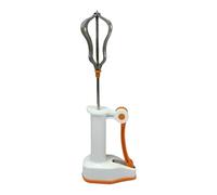 demaxiyad Batidor de cocina pequeño látigo semiautomático | Batidor de mano innovador pequeño batidor de huevos | Batidor portátil compacto de acero inoxidable, manivela batidora de huevo para el