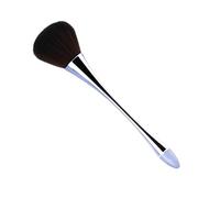 demaxiyad Cepillo de polvo fijador, cepillo de rubor | Cepillo de polvo suelto de tamaño fino,Cepillo para base de polvo, pinceles de uñas, herramienta de maquillaje facial para una