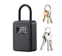 demaxiyad con Llave Segura al Aire Libre,Contenedor de Almacenamiento para códigos Secretos, con Llave con código - para propietarios de Viaje Vacaciones oficinas Edificios Ayudantes Puerta