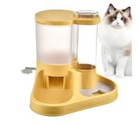 demaxiyad Cuenco de Comida y Agua para Perros, s automáticos para Perros,Kit de automático para Mascotas 2 en 1 | Herramienta de alimentación de Gran Apertura para Gatos, y Otros Animales