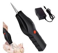 demaxiyad Desplumadora de Aves, Removedor de Plumas Portátil e Inalámbrico, Dispositivo Recargable para Desplumar Patos, Para Patos Gansos Hogar Carnicería Preparación Cocina Camping BBQ Carniceros