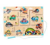 demaxiyad Laberinto Magnético de Colores | Juguete Educativo para Desarrollar La Motricidad Fina | Bandeja De Rompecabezas De Asociación De Colores Y Numeración | para Niños y Niñas en Casa en