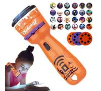 demaxiyad Linterna de Juguete - Linterna de Juguete para Halloween, Proyector Luz Nocturna para Niños Niñas Viajes Fiestas Infantiles Hogar