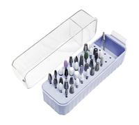 demaxiyad Maletín Portabrocas para Uñas | Portaherramientas de Uñas con 40