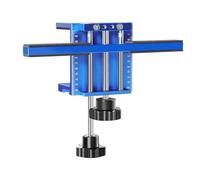 demaxiyad Plantilla de instalación de puertas de muebles, plantilla de metal versátil y preciso para ajuste | Herramienta de posicionamiento para hardware de cajón | Para muebles de cocina