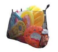 demaxiyad Red de almacenamiento para flotadores de piscina | Organizador de flotadores y anillos - Red plegable para almacenamiento en la playa de piscina cerca de picnic bolas y patatas fritas