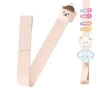 demaxiyad - Soporte de lazo para diadema, soporte para pinzas para el cabello - Bear Design Storage Solution Soporte y organizador para pinzas para el cabello | Soporte y almacenamiento para pinzas