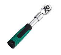 demaxiyad Trinquete de manga larga, trinquete extendido | Llave ajustable flexible con mango largo, Llave de vaso de 72 dientes, llave de zócalo, herramientas manuales para proyectos de bricolaje