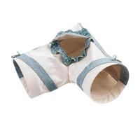 demaxiyad Túnel para Conejos, Túnel para Pequeños Animales,Nido de Cache-Tunnel de Conejo - Nido de Conejo Túnel de Juego, Túneles de Hamster Túnel de Conejo, Túnel de Hurón, Juguetes de Actividad