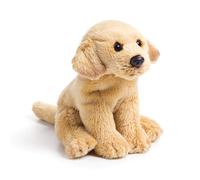 DEMDACO Yellow Labrador Soft Plush Stuffed Animal Figure Toy 6 Inch Golden Brown