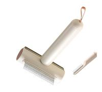 Demelant Dog Comb - Cepillo para perros con secuestrados, Demeir - Hairs Animals Puppes Little Means Cats que cuida sin nudos componentes extraíbles