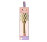 Demeliss Beauty - Cepillo de pelo - Cepillo de madera - Diámetro 32 mm - Todo tipo de cabello - Puntas de doble altura de nailon