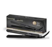 Demeliss Saint Algue alisador negro cerámica 2 en 1 - Liso y bucle - Placas infundidas queratina - Temperatura 150 a 230 °C - Pantalla digital - Cable giratorio 360 ° - Suavizado profesional