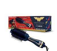 Demeliss SAINT ALGUE - Wonder Woman - Moldeador 2 en 1 VOLUME & STYLE - Seca y Peina, Todo Tipo de Cabello - 2 Cabezales Intercambiables - Recubrimiento Cerámico y Turmalina - 3 Temperaturas