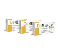 DeMemory Senior 30 Cápsulas - Pack de 3 Unidades - Tratamiento para 3 Meses - Contribuye al Funcionamiento Normal del Cerebro en Personas Mayores - con DHA, Fosfolípidos, Vitamina B5 y Zinc
