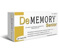 DeMemory Senior 60 Cápsulas - Contribuye al Funcionamiento Normal del Cerebro en Personas Mayores - con DHA, Fosfolípidos, Vitamina B5 y Zinc