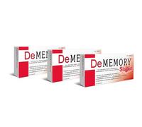 DeMemory Studio 30 Cápsulas - Pack de 3 Unidades- Ayuda a la Concentración, Aprendizaje y Razonamiento - con Fosfatidilcolina, Fosfatidilserina, Taurina, Jalea Real, Vitaminas y Minerales