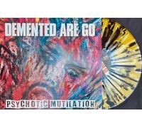 Demented Are Go – Psychotic Mutilation – Vinilo amarillo translúcido con salpicado blanco y negro