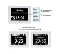 Dementia Clock Alzheimers Clock Large Digital Calendar Clock for Seniors,clock with Day And Date F
