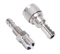 Demeras 3B2 70260 1, Conector de manguera de combustible macho hembra de aleación metálica de rendimiento estable para m