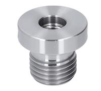 Demeras Adaptador de Husillo de Torno Acero Inoxidable 33 Mm Macho 18 Mm Hembra 48x42 Adaptador de Inserción de Mandril de Rosca Prevención de óxido para Torneado de Madera