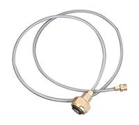 Demeras Adaptador del Cabezal de conversión del Tanque de Gas Uso de la Estufa de Camping al Aire Libre Adaptador del Cabezal del Cilindro de glp para el hogar para Picnic al Aire Libre
