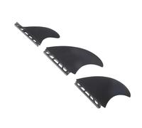 Demeras Aleta de Cola para Tabla de Remo, Fibra de Vidrio en Forma de Panal, 3 Piezas, Accesorios para Tabla de Remo Ligeros y Duraderos, Estables para Deportes Acuáticos