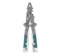 Demeras Alicates Pelacables, Herramienta Plegable Multifuncional para Electricistas, Acero de Aleación CRV Duradero, 1 Pieza