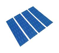 Demeras Almohadilla de Tracción para Cubierta de Tabla de Surf, Paquete de 4, Seguridad Mejorada, Antideslizante, para Todo Tipo de Tablas de Surf EVA (#4)