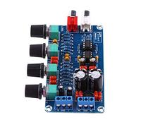 Demeras Amplificador OP-AMP HIFI NE5532 Módulo de Control de Tono Preamplificador de Alta Fidelidad para Audiófilos 105mm X 54mm