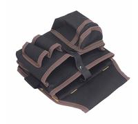 Demeras Bolsa de Herramientas para la Cintura, Cinturón de Herramientas, Tela Oxford, Transporte Cómodo, Múltiples Bolsillos, Impermeable para Mantenimiento