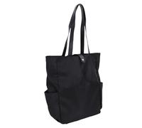 Demeras Bolsa Deportiva de Gran Capacidad, Versátil, para Raqueta de Tenis, con Prácticos Bolsillos Laterales para Tenis y Bádminton, 40x30x13,5 Cm (Negro)