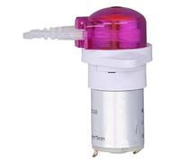 Demeras Bomba Peristáltica Mini Bomba Dosificadora Eléctrica Pequeña de 5000 RPM para Transporte y Muestreo de Líquidos con Tubo de Silicona Transparente (12 V CC.)