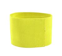 Demeras Brazalete de fútbol Brazalete de capitanes de fútbol 5 Colores Brazalete de capitanes Juveniles para Adultos Adecuado para fútbol Fútbol(Amarillo)