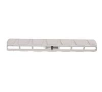 Demeras Caja de Aletas para Longboard, Caja Portátil de Aletas de 10,5 Pulgadas para Tablas de Surf, Canoas, Construcción Duradera de PVC (Blanca)