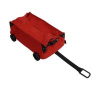 Demeras Caja de Almacenamiento para Carrito de Compras, Caja de Almacenamiento para Acampar Al Aire, Resistente Al Agua, Resistente Desgarro, Duradera para el Hogar (Rojo)