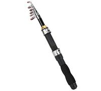 Demeras Caña de Pescar telescópica para Pesca de Agua Dulce (1, 5 m)