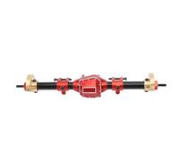 Demeras Conjunto de Eje Trasero RC, Engranaje de Montaje Interno Anodizado 27T 8T Transmisión Equilibrada Reemplazo de Aleación de Aluminio del Eje Trasero RC para Actualización