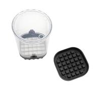 Demeras Cortador de Verduras, Tapa Antisalpicaduras Multifuncional Desmontable, Apto para Lavavajillas, Transparente, ABS Transparente, Cortador de Frutas para Jamón